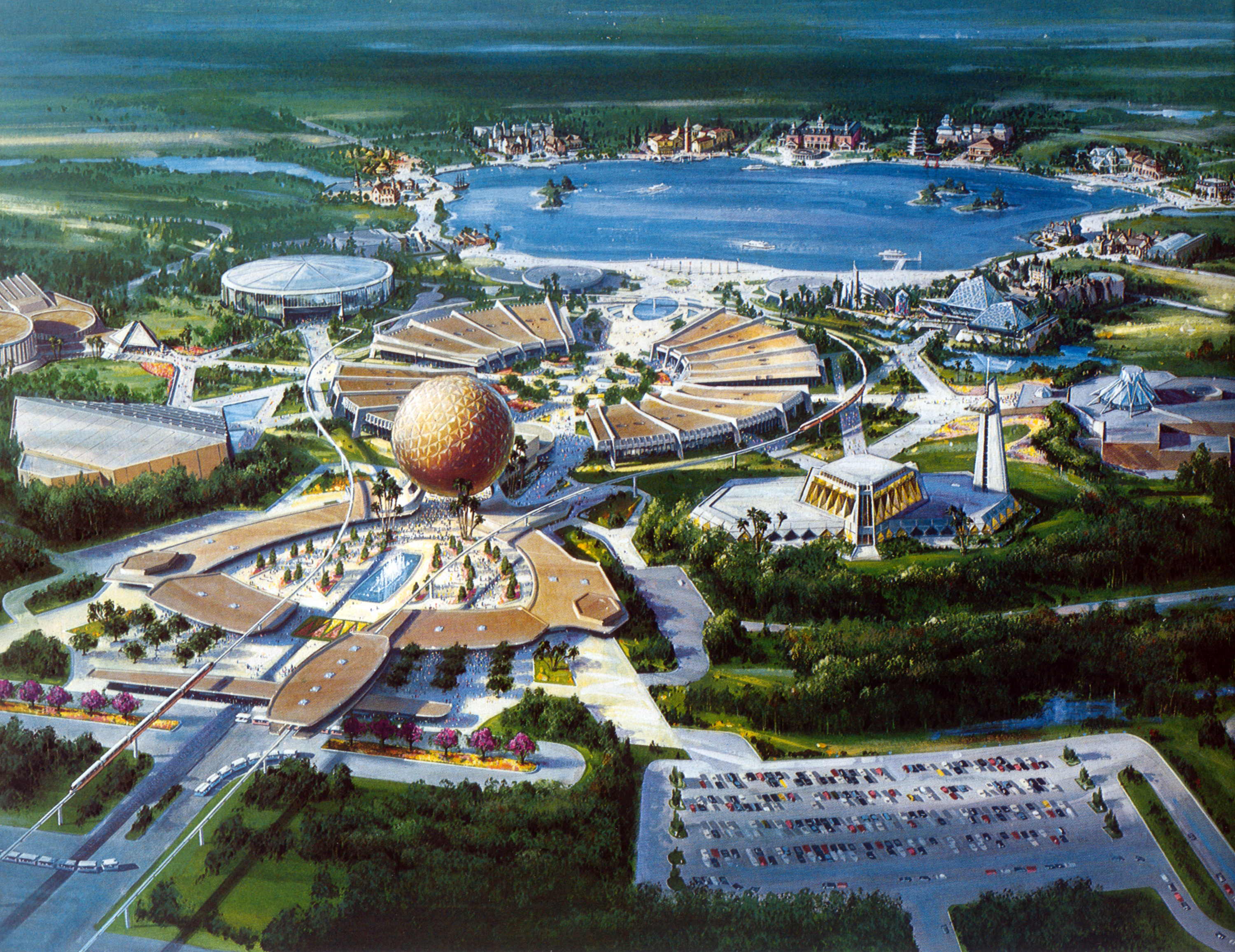 Epcot Concept Art WDWMAGIC Unofficial Walt Disney World discussion