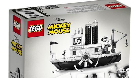 target steamboat willie lego