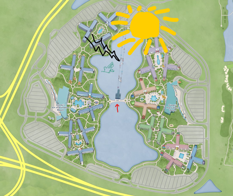 Gondola Boarding Location At Pop Wdwmagic Unofficial Walt Disney World Discussion Forums