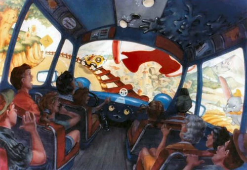 Toontown Transit simulator concept art | WDWMAGIC - Unofficial Walt Disney  World discussion forums