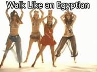 Image result for walk like an egyptian gif