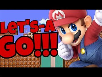 Image result for lets a go mario