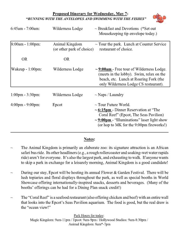 2014 Disney Dossier Supplement Itinerary Overview Sample Page.jpg
