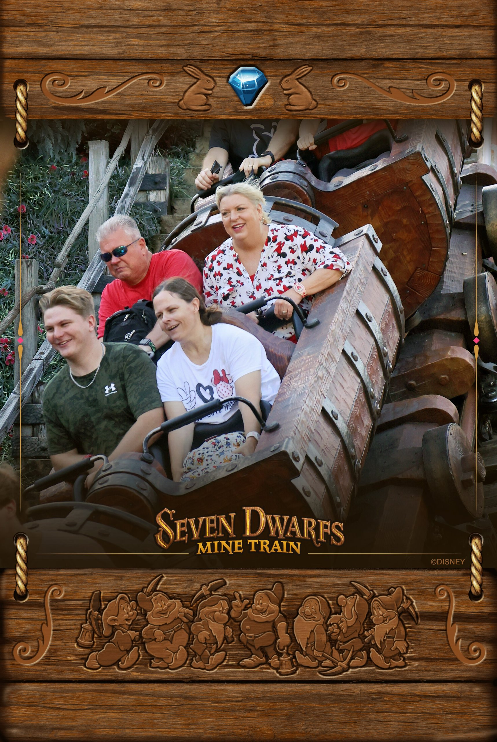 2025-08-13 - Magic Kingdom Park - Seven dwarfs mine train (1).jpeg