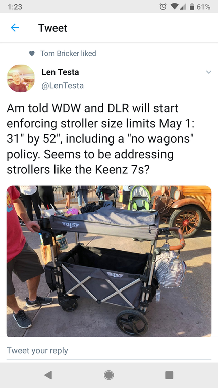 Rumor New Stroller Wagon Rules and Enforcement Effective May 2019 WDWMAGIC Unofficial Walt Disney World discussion forums