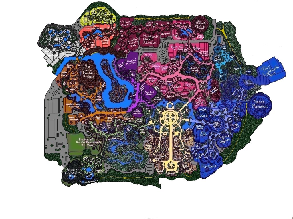 New Magic Kingdom Map | WDWMAGIC - Unofficial Walt Disney World discussion  forums