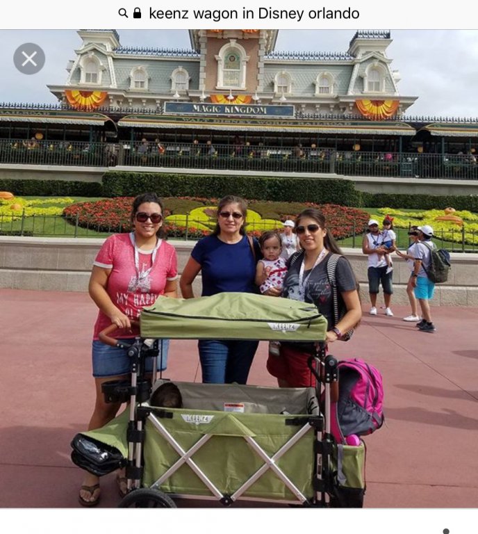 Keenz stroller wagon at cheap disney world