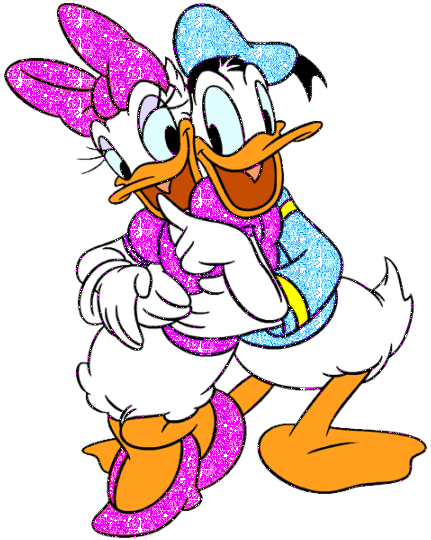 Donald and Daisey glitter gif.gif