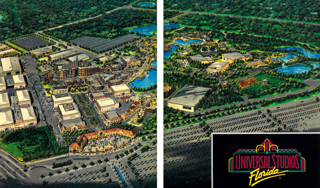 Early Universal Studios Florida Concept Art by Bill Castle 2.jpg