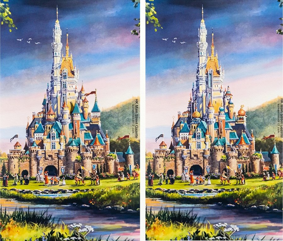 HKDL - Castle styles matching.jpg