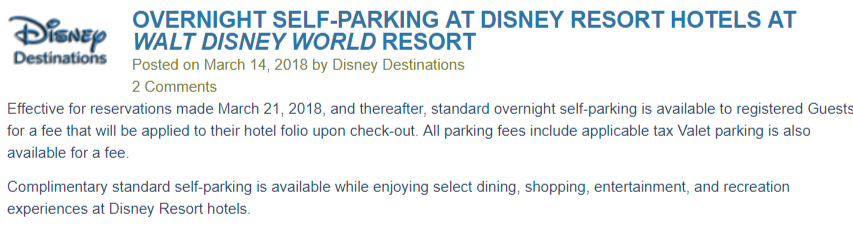 News  Overnight Self Parking at Disney Resort Hotels at Walt Disney World Resort   Disney Trav...png