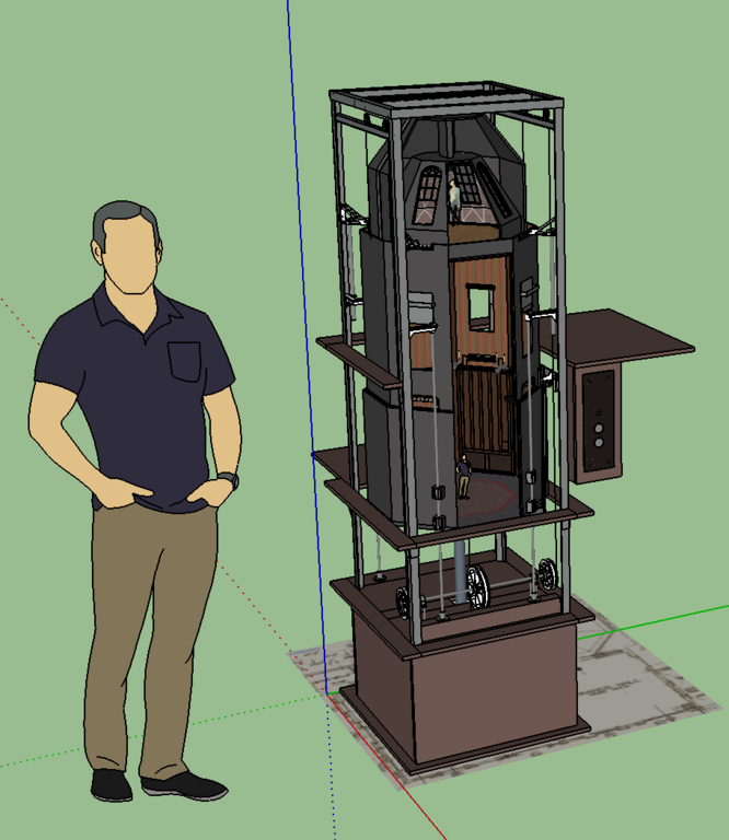 Stretching Room scale model (Updated 5/10/18) WDWMAGIC Unofficial