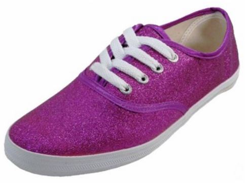 Purple sparkle sneakers.JPG