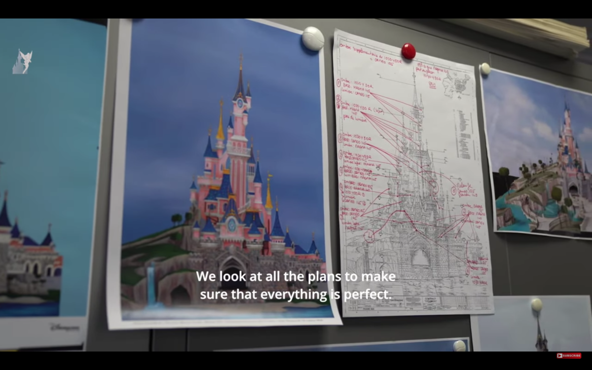 Refurbishment of Sleeping Beauty Castle Announced for Disneyland Paris,  Covered in Tarp During Work