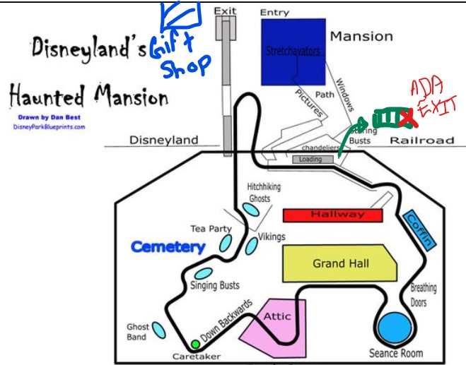 News New Haunted Mansion Grounds Expansion Retail Shop Coming To Disneyland Resort In 2024 