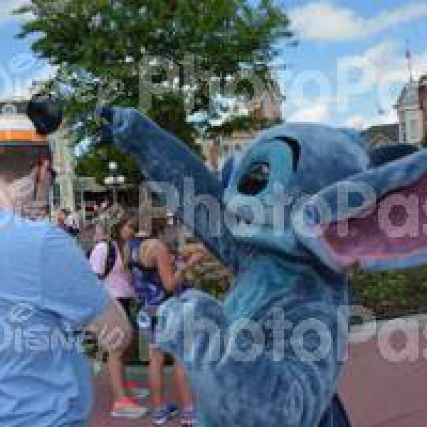 Meeting Stitch on Main Street
