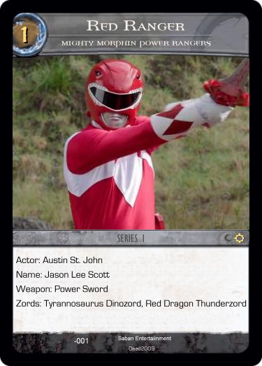 1. Red Ranger