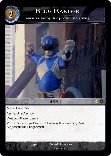 2. Blue Ranger