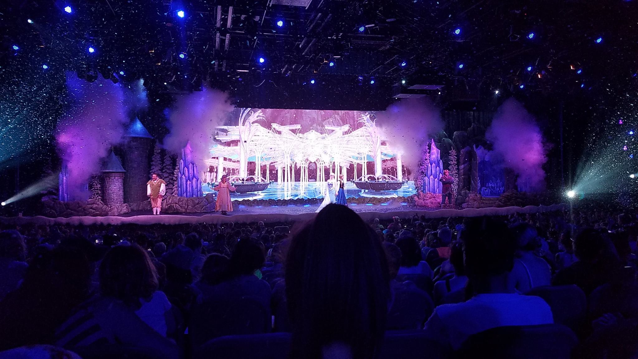 Anna, Elsa, and Kristoff in For the First Time in Forever A Frozen Sing Along Celebration