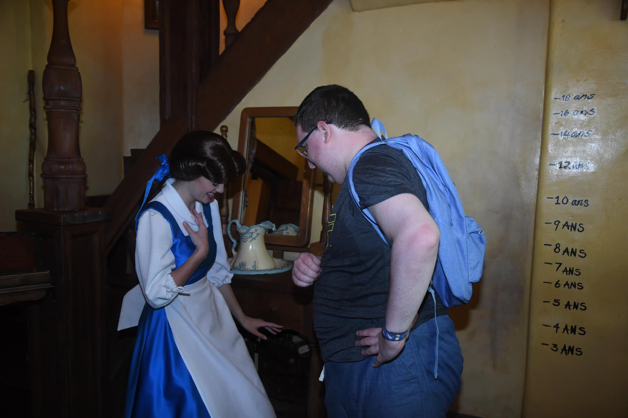 Belle and Myself having a Chat