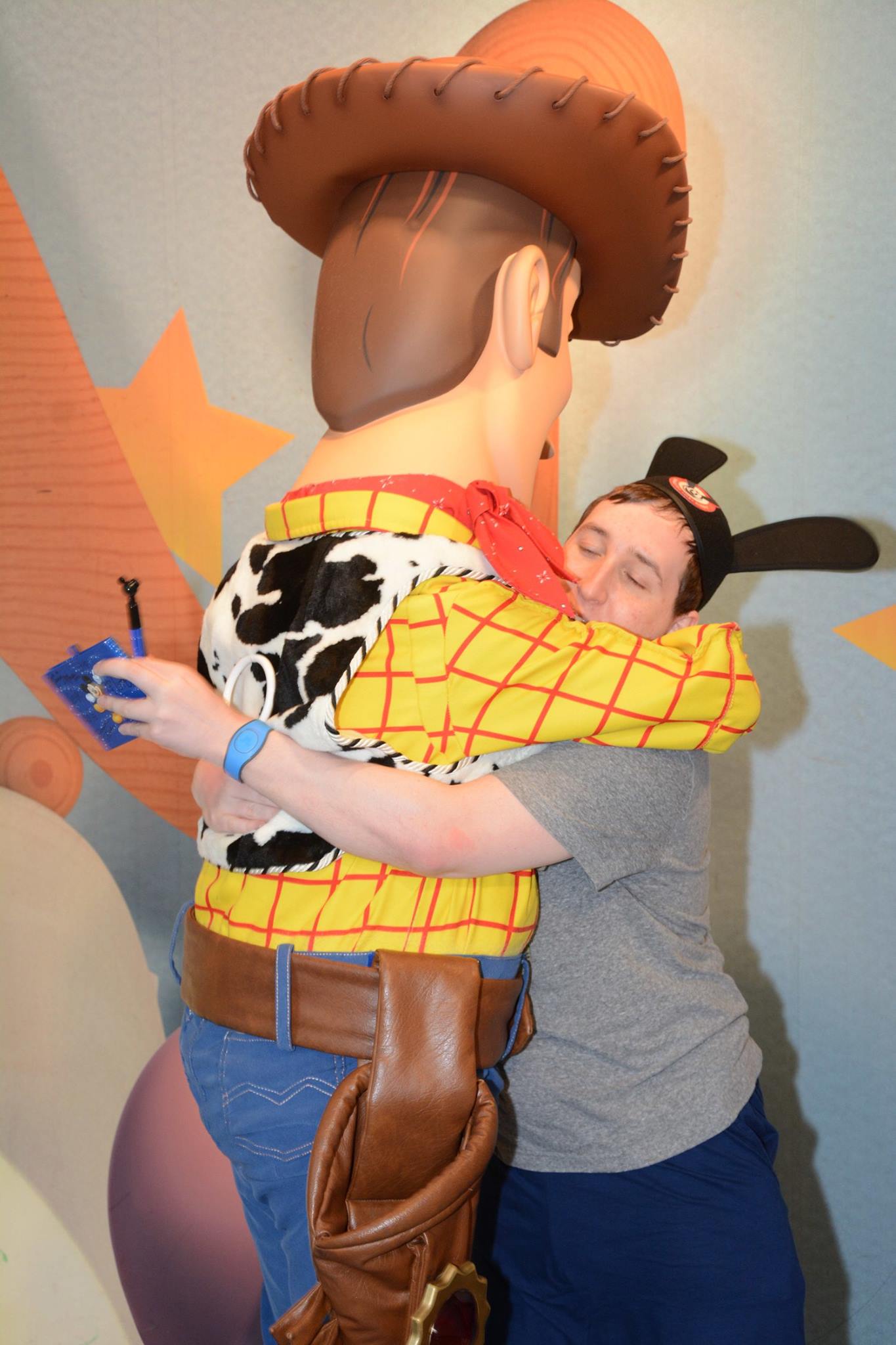 First Hug for Woody