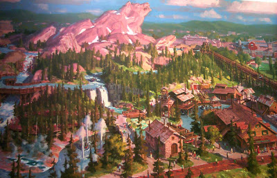Grizzly River Run Concept Art