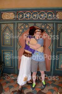 Hugging Aladdin