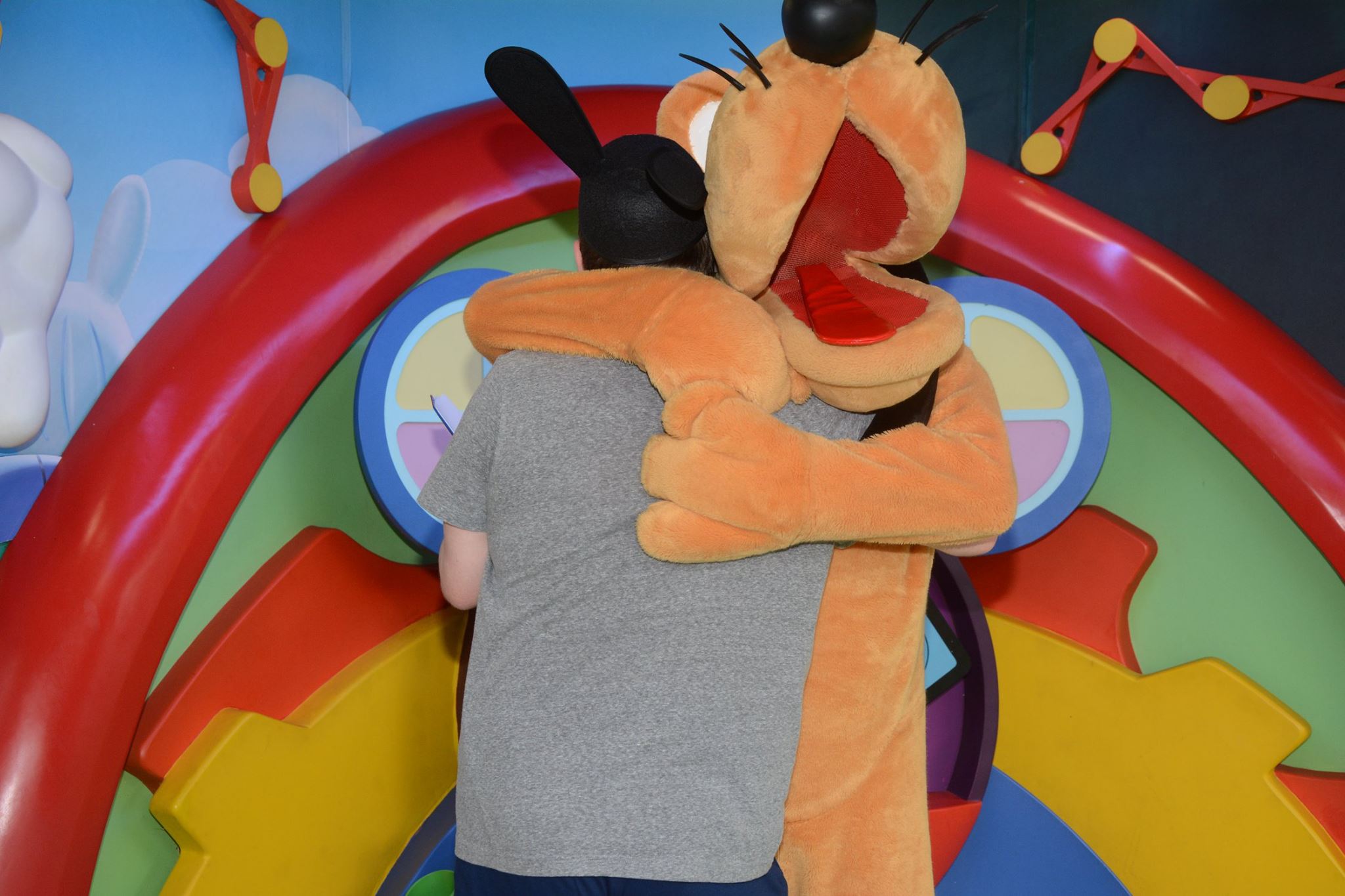 Hugging Pluto