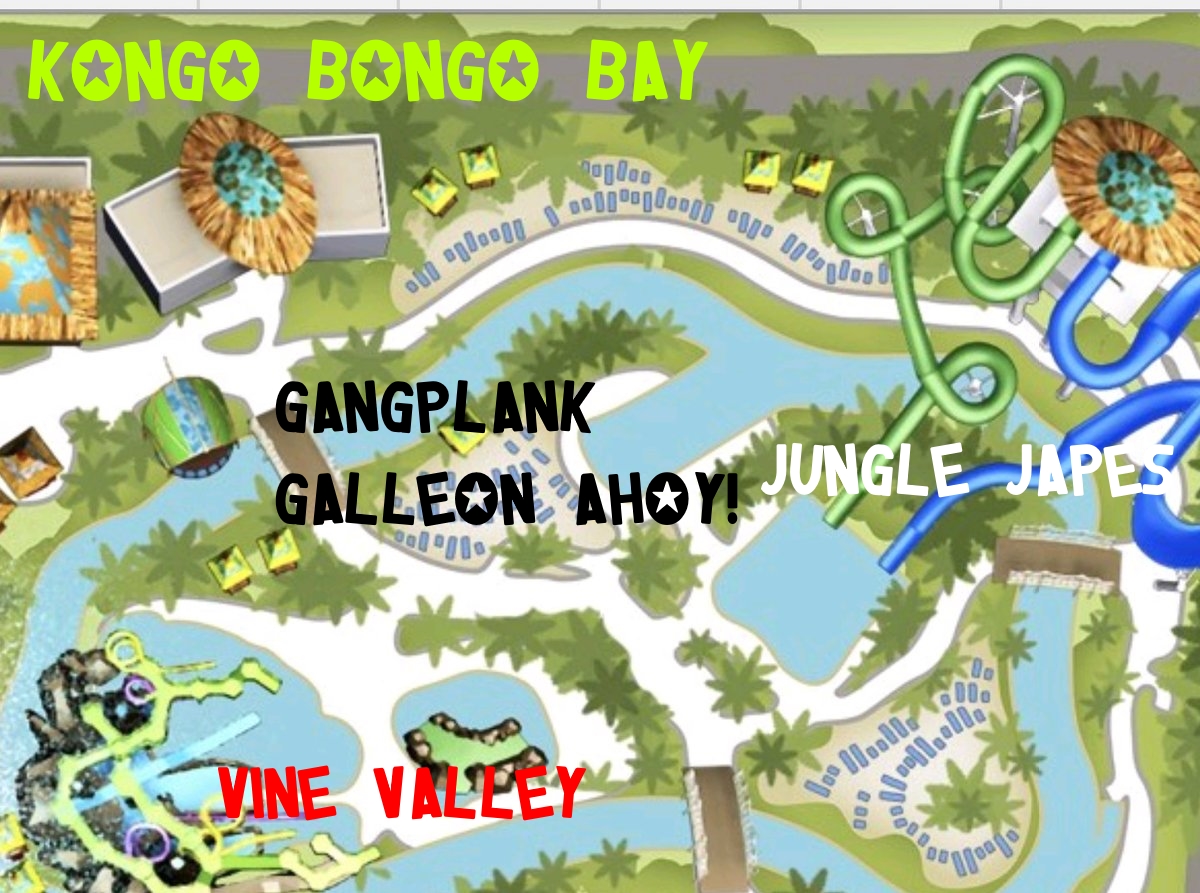 Kongo Bongo Bay Map