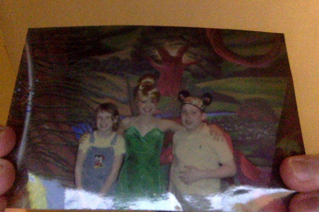 Me and Little Sis with Tinker Bell(2010)