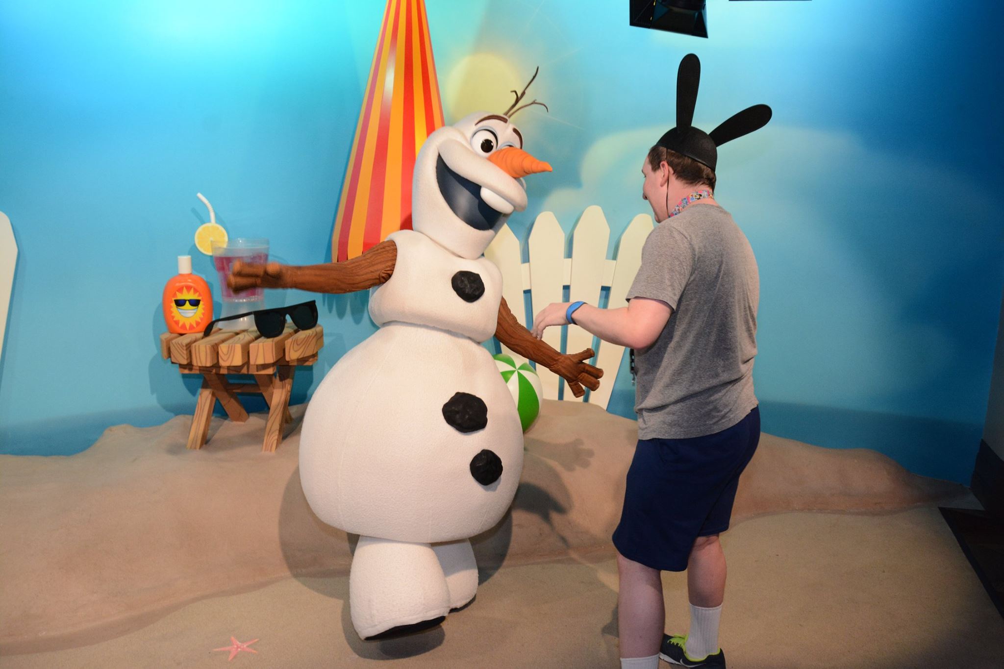 Me Singing and Dancing "In Summer" to Olaf