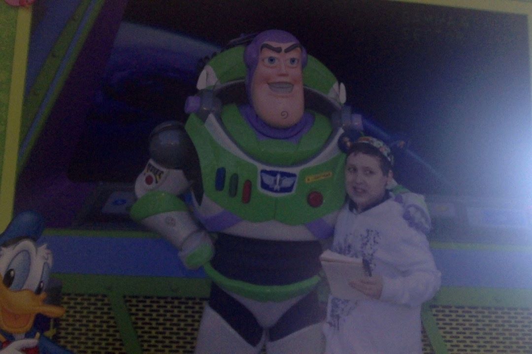 Me with Buzz Lightyear(2010)