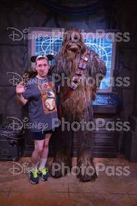 Me with Chewbacca(2016)