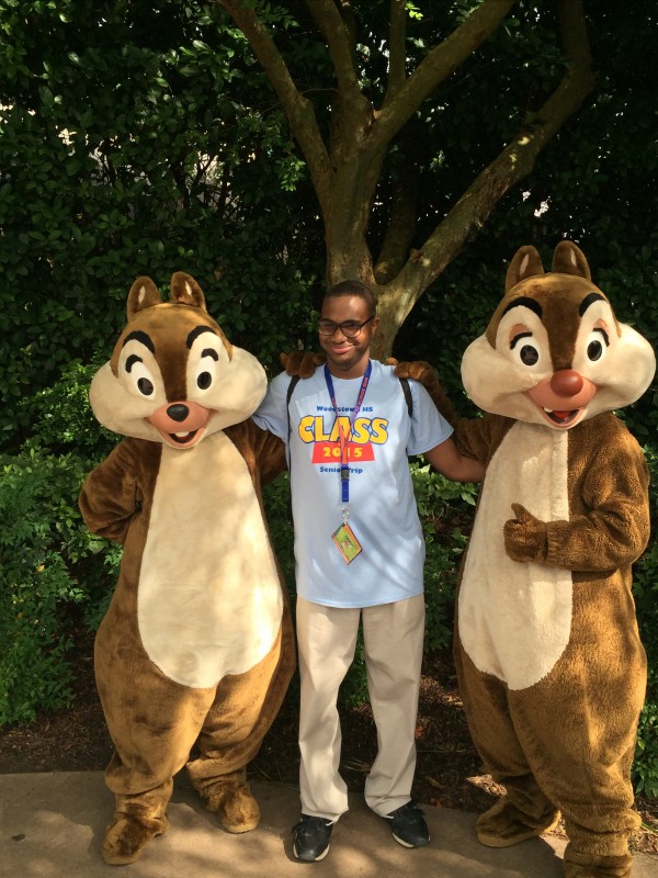 Meeting Chip N Dale (May 28 2015)