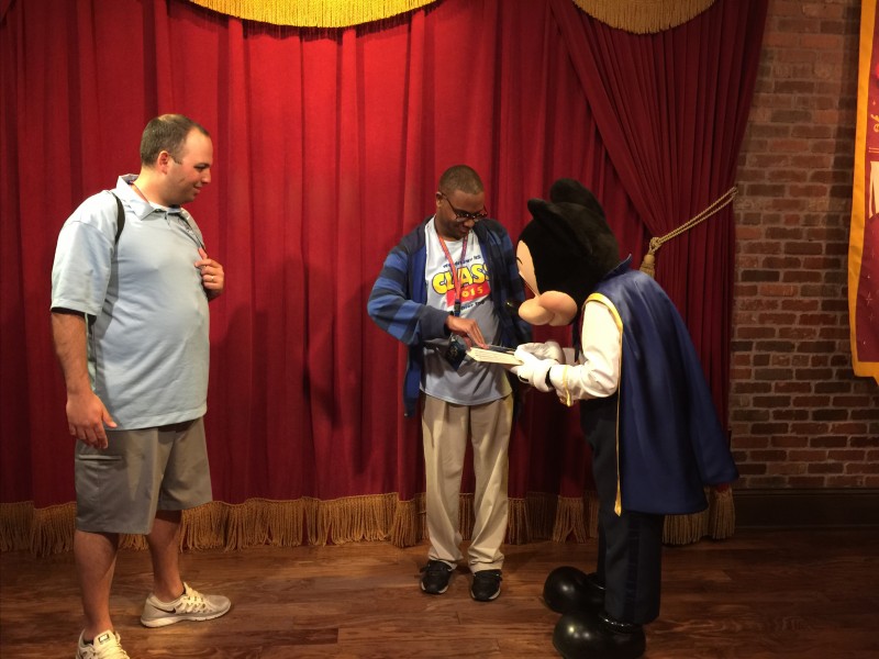 Mickey's card trick (April 28 2015)