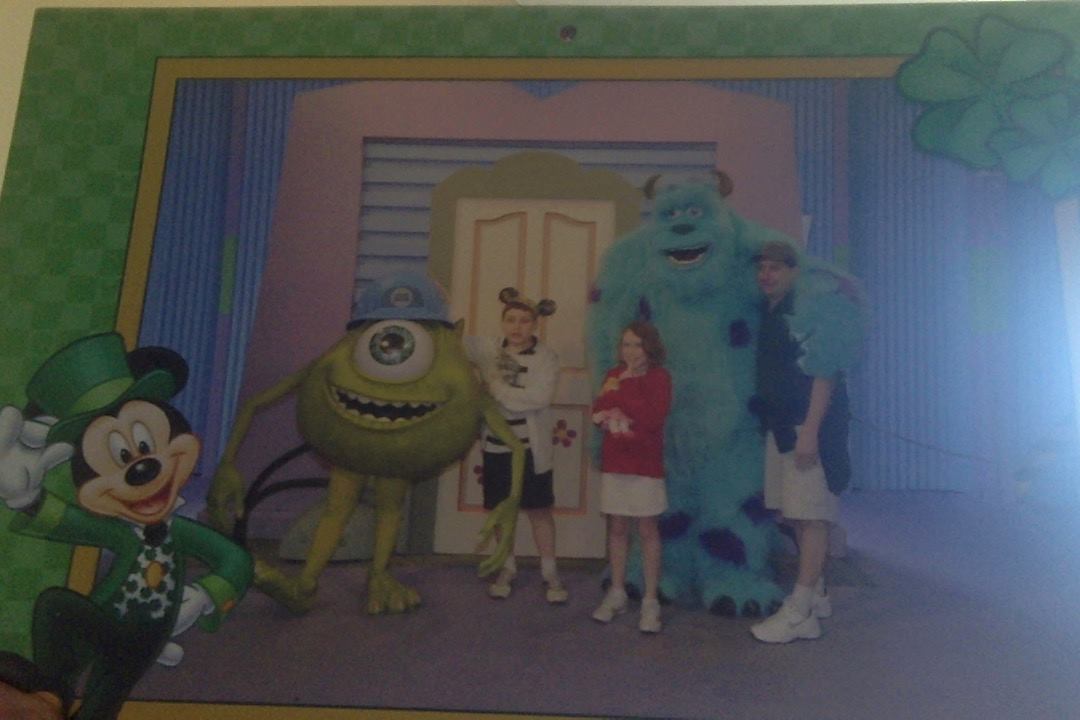 Mike Wazowski and James P. Sullivan