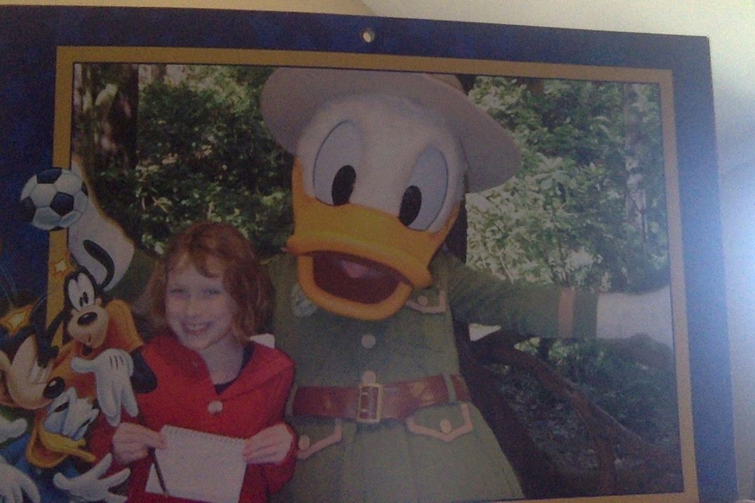My Little Sis with Donald Duck