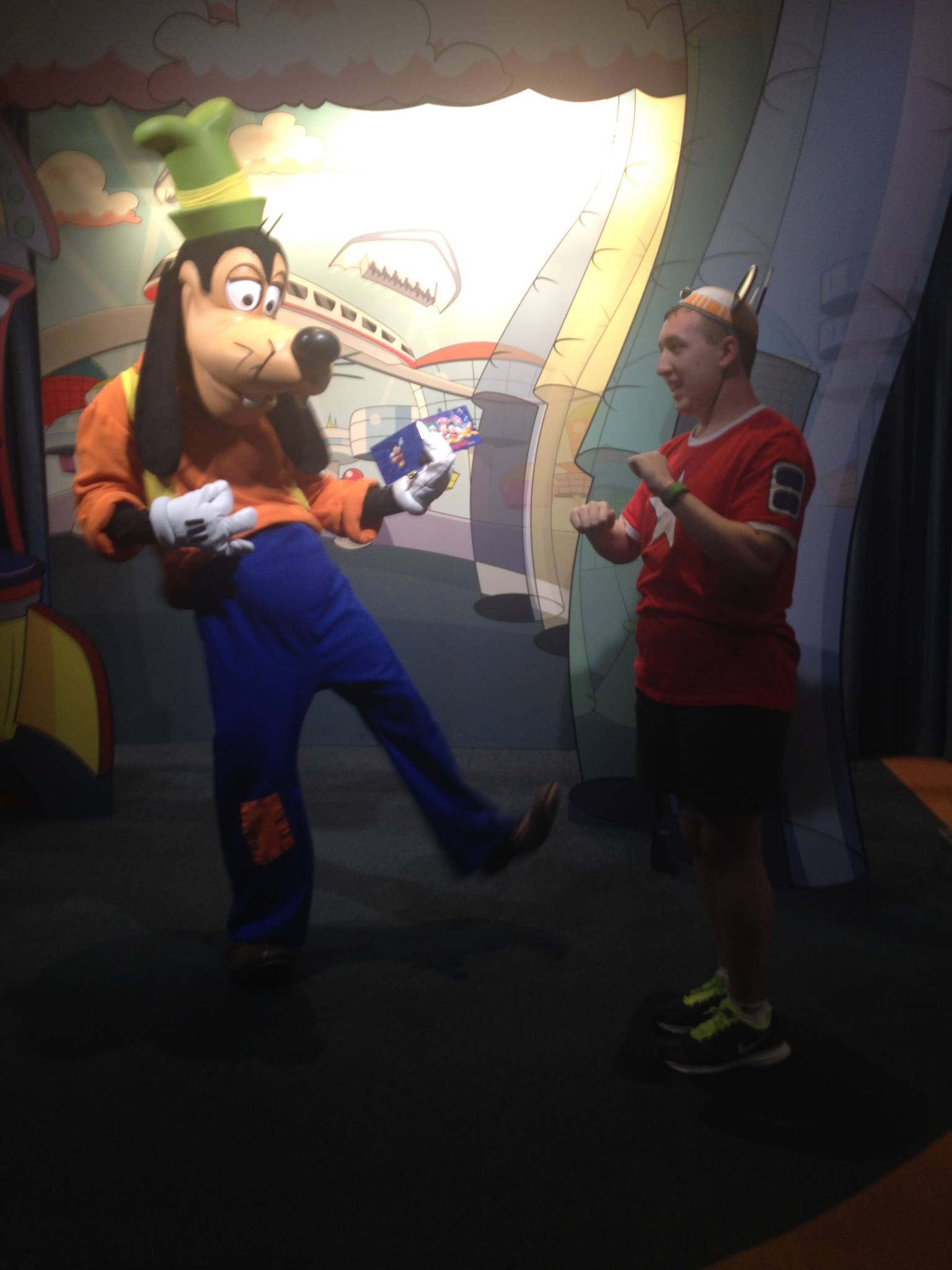 Rockin it out like Goofy's son Max