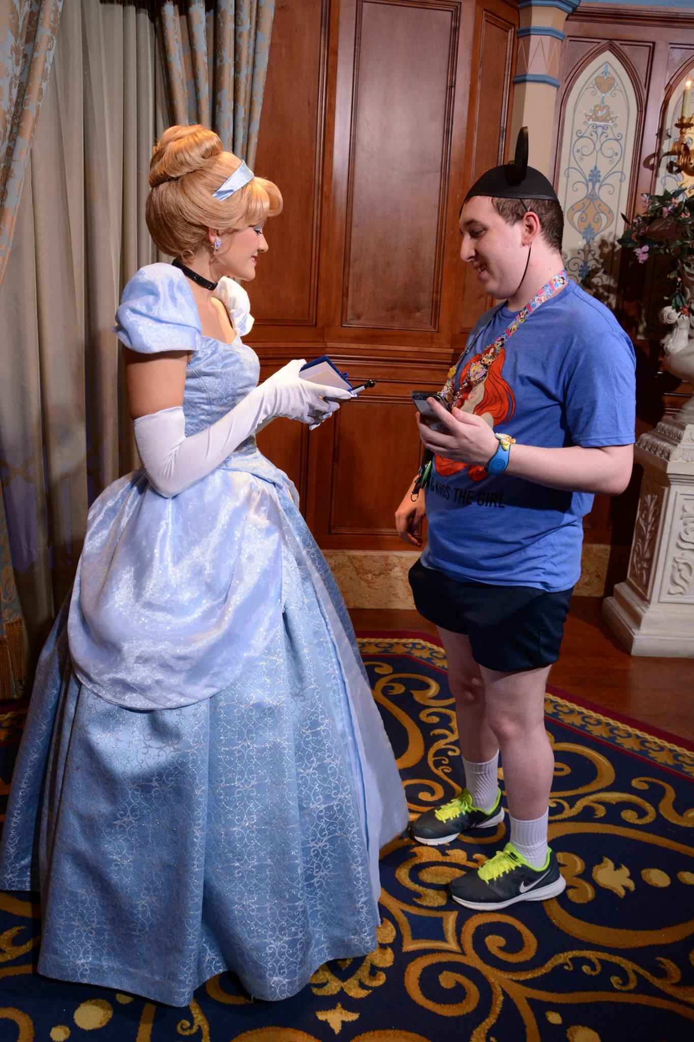 Talking with Cinderella