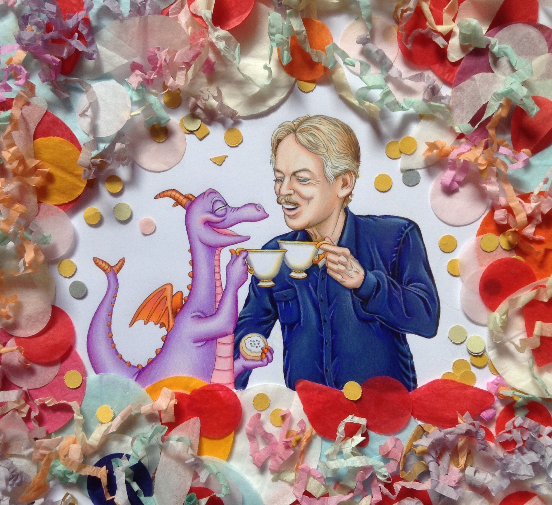 'Tea For Two' - Figment & Tony Baxter artwork