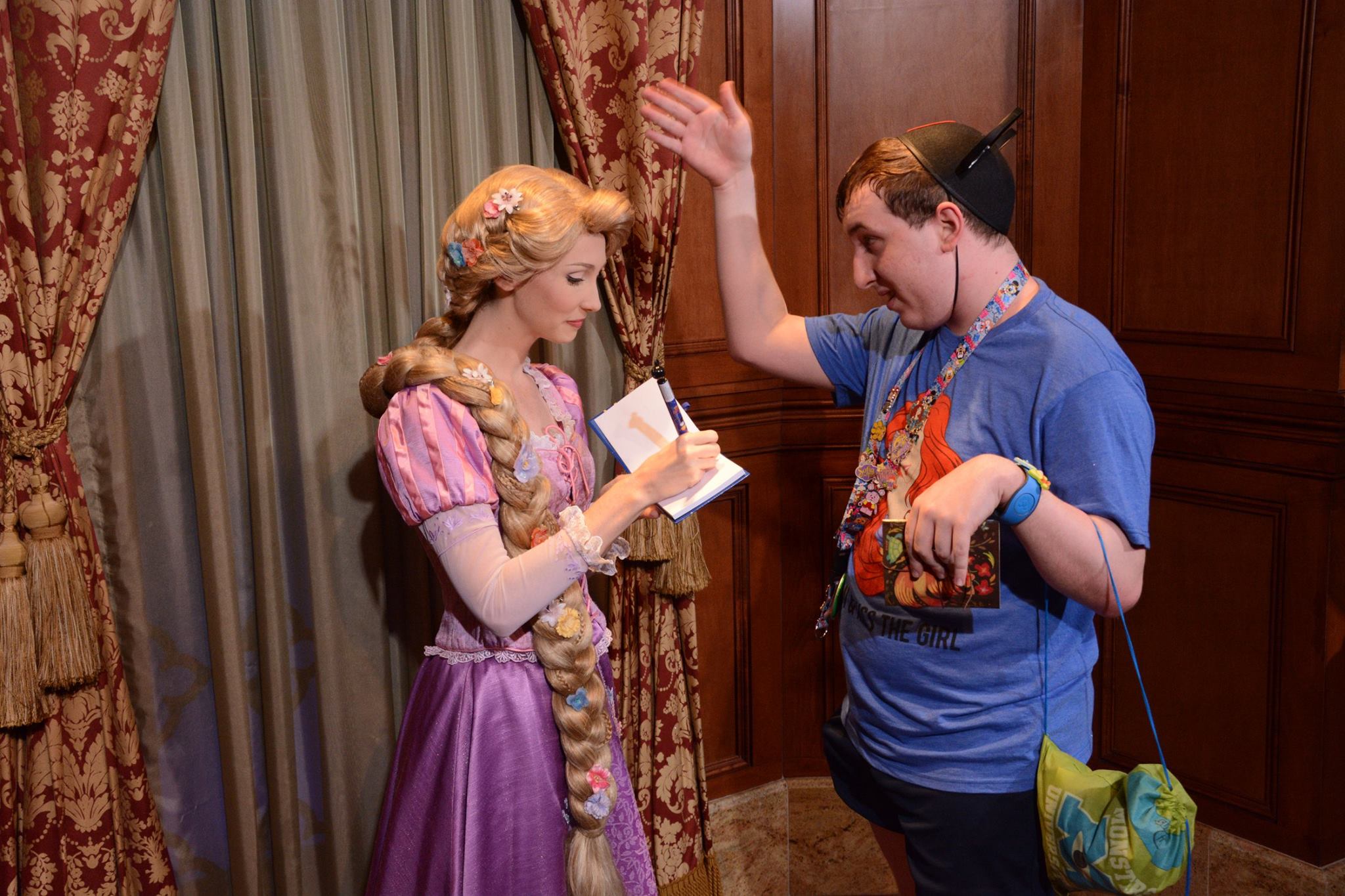 Telling Rapunzel Why She's my Favorite Princess
