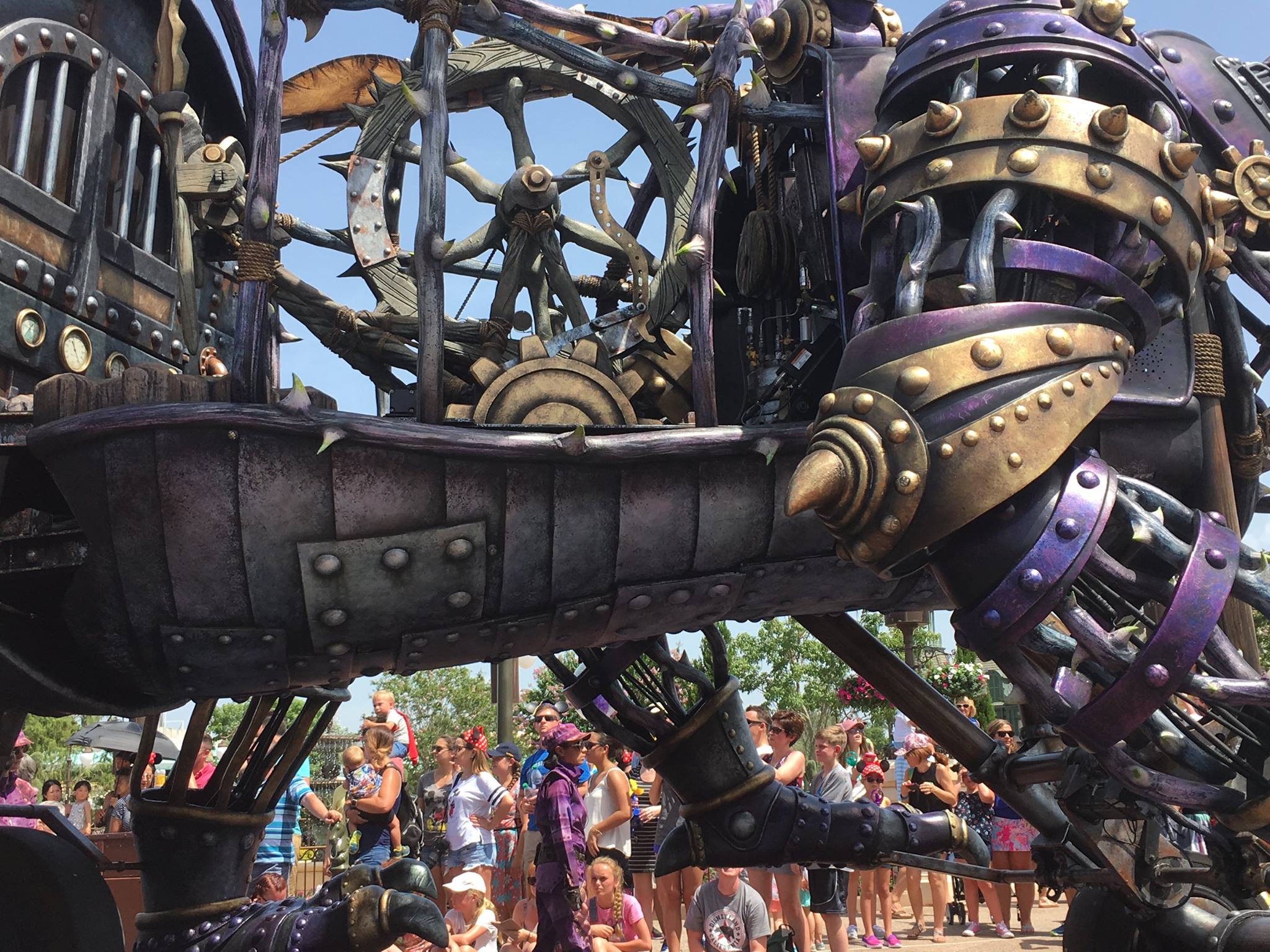 The Spinning Wheel on Dragon Maleficent