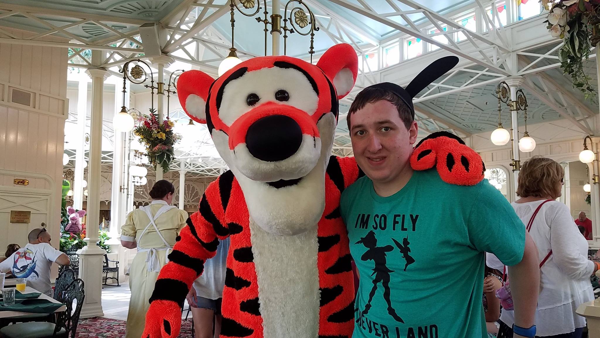 Tigger at Crystal Palace